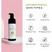 The Natural and Organic Family Clarifying Face Wash with Salicylic Acid - Facial Cleanser for Oily Normal and Combination Skin - Exfoliating Pore Minimizing Formula for Teens and Kids Face Wash Apple - Buy Online on SooperMarket.com
