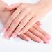 360 Pieces French Tip False Nails - Acrylic Full Cover Press-On Long Nail Tips | Nude Color Fake Nails for Women & Girls | Nail Art Manicure Decorations - Buy Online on SooperMarket.com