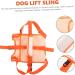 GANAZONO Lift Portable Belt Leg Dog Support Injured Recovery Sling Band Harness Rehabilitation Protective XL Orange - Buy Online on SooperMarket.com