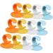 Cabilock 36-Piece Self-Adhesive Wall Hooks - Silicone & ABS Nail Hooks for Easy Hanging | No Punching Required Ideal for Home & Bathroom Use - Buy Online on SooperMarket.com