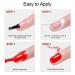 Beetles Latex Liquid Nail Cuticle Guard 15ml - White Nail Barrier 1pcs - Peel Off Nail Art Protector - Buy Online on SooperMarket.com