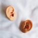 Soft Silicone Ear Model Artificial Human Ear for Acupuncture Ohr Picking Practice Practice Medical Teaching Display Props Left Right 1 Pair