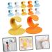 Cabilock 36-Piece Self-Adhesive Wall Hooks - Silicone & ABS Nail Hooks for Easy Hanging | No Punching Required Ideal for Home & Bathroom Use - Buy Online on SooperMarket.com