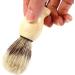 Premium Shaving Brush for Men | Wooden Handle Razor Brush | Facial Hair Grooming Tool | Ideal for Home & Salon Use - Buy Online on SooperMarket.com