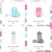 Twistshake 360 Cup 6+m - Pastel Grey & Black | Spill-Proof Baby & Toddler Cup for Easy Hydration | International Shipping Available - Buy Online on SooperMarket.com