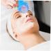 Buy Silicone Ice Roller Tray for Face - Facial Massager & Skin Therapy Tool | Ice Cube Holder 9.5x7.2cm - Blue - Buy Online on SooperMarket.com