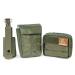 Pattepoint hip pocket Utility bag Receptive patches for dogs for dogs Westernware pack bag additional accessories backpack set for moll system Tactical dog harness - green