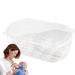 YAJEXUN Breast Milk Storage Container - Stackable Waterproof & Sealed Organizer Box for Refrigeration | Ideal Medium Size for Easy Breast Milk Storage - Buy Online on SooperMarket.com
