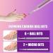 Cobee 30 Pcs Tungsten Carbide Nail Drill Bits Set - Professional Electric Nail Cutter Safety Bits for Acrylic Gel Nails - Manicure Supplies Tool - Buy Online on SooperMarket.com