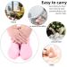 Silicone Gel Moisturizing Socks for Dry, Cracked Feet | Spa Foot Care Waterproof Socks | Fits US Size 6-9 | Pink - Buy Online on SooperMarket.com