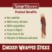 Smartbones 9 Mini Chicken Wrapped Sticks Rawhide Free Chew Dog Treats Chicken 112 g (Pack of 1) - Buy Online on SooperMarket.com