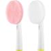 2-Pack Waterproof Silicone Facial Cleansing Brush Replacement Heads for Oral B Braun Electric Toothbrush Bases - Buy Online on SooperMarket.com