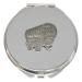 Romany Caravan Compact Mirror Handbag Gift With Free Engraving 448