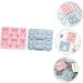 IMIKEYA Cookie Mold 2pcs Cake Mold Chocolate Mold 3D Silica Gel Lollipop Ice Block Mold 15.9X14.1CM - Buy Online on SooperMarket.com