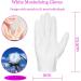 100% Cotton Gloves for Eczema 6 Pairs | White Moisturizing Gloves for Dry, Sensitive Skin | Premium Quality for Spa Therapy | Secure Wristband | Cosmetic Inspection Cloth - Buy Online on SooperMarket.com