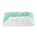 100pc 5.11 Square Rectangle Foam Cleaning Swab Sticks for Solvent Format Inkjet Printer Roland Optical Equipment Green-100