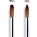 Fivetwofive 2Pc Rose Gold Kolinsky Sable Acrylic Nail Brush with Liquid Flow Glitter Nail Art Brush for Nail Art Tool 10 - Buy Online on SooperMarket.com