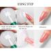 2PCS Nail Seal Stamp Silicone Stamper Heads for French Tips Manicure - Red & Colorful - Buy Online on SooperMarket.com