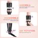 5 in 1 Curling Iron Curling Wand Set with Curling Thermal Brush&4 Interchangeable Ceramic Curling Wand(0.4"-1.25") Long Lasting Curls Hair Iron Crimper Instant Heat Up Hair Curler with Glove&2 Clips - Buy Online on SooperMarket.com