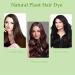 Natural Plant Hair Dye | 10ml Bubble Shampoo - Chestnut Brown | Gray Hair Coverage | Eco-Friendly & Gentle Formula | Shop Now - Buy Online on SooperMarket.com