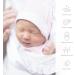 Baby Swaddle Wrap Blanket | Newborn Cotton Swaddling Sleeping Bag 0-3 Months (Ladders Blue) - Buy Online on SooperMarket.com