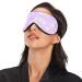 Haskirky Light Blocking Eye Mask - Breathable & Adjustable for Men and Women | Ideal for Travel, Yoga, Meditation, Office, Deep Sleep | Comfortable & Smooth with Stars Bokeh Design - Buy Online on SooperMarket.com