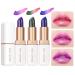 Skynest 3PCS Lip Balm Lipstick  Long Lasting Waterproof Magic Temperature Changing Colors Lip Balm For Women Lip Care Lip Gloss Makeup