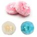 4pcs Large Fluffy Plush Body Puff Large Fluffy Powder Puff Talcum Powder Puff Ultra Soft Washable Reusable Ultra Soft Body Powder Puff Powder Puffs for Face Powder
