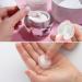 20 Piece Small Jaws Travel Jar Set - Clear Cosmetic Containers with Screw Lids (5ml 10 Colors) | Perfect for Lotion Creams & Travel - Buy Online on SooperMarket.com