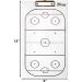 Murray Sporting Goods Ice Hockey Coaches Clipboard - Double-Sided Dry Erase Organizer - Buy Online on SooperMarket.com