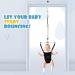 Cowiewie 2 in 1 Baby Door Jumper w/ Baby Walking Harness Function  Baby Jumper with Door Clamp Adjustable Strap and Seat  Fits 80" - 87" high Door Frame - Buy Online on SooperMarket.com