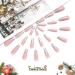 Vatocu Christmas False Nails - 24pcs Long Xmas Press on Nails with Snowflakes Glitter for Women and Girls - Buy Online on SooperMarket.com