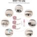 FOMIYES 2 Sets Double Eyelid Sticker Self- Adhesive Duct Tape Supplies Invisible Eyelid Tape Natural Invisible Tape Transparent Tape Eyes Adhesive Strip Glue Pink - Buy Online on SooperMarket.com