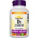Webber Naturals Vitamin D3 2500 IU Extra Strength 180 Tablets For Healthy Bones Teeth and Helps Prevent Vitamin D Deficiency - Buy Online on SooperMarket.com