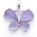 Crystal Rough Natural Quartz 1pc Butterfly Formed Pendant Amethyst Natural Crystals Tiger Eye geman Opal Stone for Women Gift Necklace Jewelry (Size : Tiger Eye) - Buy Online on SooperMarket.com