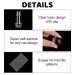 Auidy 6txd Double-End Silicone Nail Art Stamper & Scraper | DIY Manicure Tools for Stamping & French Nails | 5x2.5cm Nail Transfer Stamp - Buy Online on SooperMarket.com
