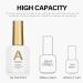 AILLSA White Gel Nail Polish 15 ML - Long Lasting UV Gel Varnish for DIY Manicure at Home - Buy Online on SooperMarket.com