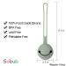 Socub Silicone Pacifier Holder Case - BPA Free, Attaches to Stroller & Diaper Bag, Easy to Clean - Buy Online on SooperMarket.com