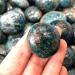 KuRkur Natural Crystals Crystal Raw Blue Apatite Hand Made Palm Stone Natural Crystal Crafts 80g-100g 1pc - Buy Online on SooperMarket.com