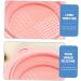 Angoily 10 pcs Foldable Brush Cleaner Mat Makeup Tools powder puff Cosmetics Brush Scrubber Makeup Cleaner wash bowl cleaning pad cleaning bowl cleaning board Cleaner Makeup Brush Cleaner 14.5x14.2cmx5pcs Assorted Colorx5pcs - Buy Online on SooperMarket.com