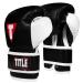 TITLE Boxing Youth Bag Gloves Black/White 4 oz