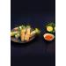 Lyan Mekong River Banh Trang Vietnamese Three Colours Rice Paper Round 22cm - 300g - Pack of 2 | Gluten-Free | Vegan | 100% Natural Rice Paper - Buy Online on SooperMarket.com
