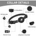 JARDILIFE 2-Pack Airtag Cat Collar Refective Collar for Cat with Safety Buckle and Waterproof Air Tag Holder Cat Airtag Collar Compatible with Apple Airtag for Kittens and Puppies-Black&Black - Buy Online on SooperMarket.com