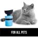 Gorilla Grip Portable Dog Water Bottle - Leak Proof 20oz Silicone Dispenser for Puppy Walks, Travel, Hiking - Keep Pets Hydrated on the Go - Black - Buy Online on SooperMarket.com