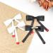 Limtula Sweet Ballet Bowknot Hairpins Duckbills Hair Clip Barrettes French Side Pin for Lady Elegant Hair Styling Accessories Black - Buy Online on SooperMarket.com