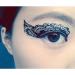 Eye Shadow Tattoo Sticker Makeup Transfer - Colorful Lace Party Stickers - 20pcs/10 Pairs - Buy Online on SooperMarket.com