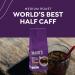 Maud's World's Best Half Caff Ground Coffee - 10oz Bags | 100% Arabica Medium Roast | Solar Energy Produced | California Roasted | Decaf Blend | 1 Pack - Buy Online on SooperMarket.com