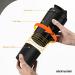 Protein Shaker Bottle 700ML with Mixball & Protein Compartment 200ML Premium Stainless Steel Protein Shaker Leak-Proof Metal Shaker BPA Free Fitness Bottle Shaker for Men and Women Slim Fast Black Protein Shaker With Storage | Black - Buy Online on SooperMarket.com