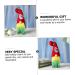 Cabilock 2pcs Heart Doll Party Figurine Delicate Office Lovely Rainbow Adorable Gnome Colorful Colorfulx2pcs 37x12.5cmx2pcs - Buy Online on SooperMarket.com