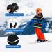 Unigear Kinder Ski Gloves - Waterproof Windproof Thermo Warm Winter F ustlings for Boys & Girls (Ages 2-8) - Breathable Snow Gloves in Black - Buy Online on SooperMarket.com
